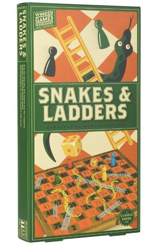 Professor Puzzle jeu de société Serpents et échelles (en)
