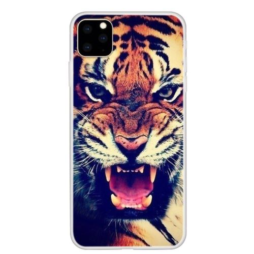 Coque en TPU impression de motifs clairs souple tigre pour votre Apple iPhone XR (2019) 6.1 pouces