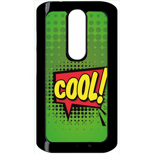 Coque Motorola Moto X Force Cool Fond Vert