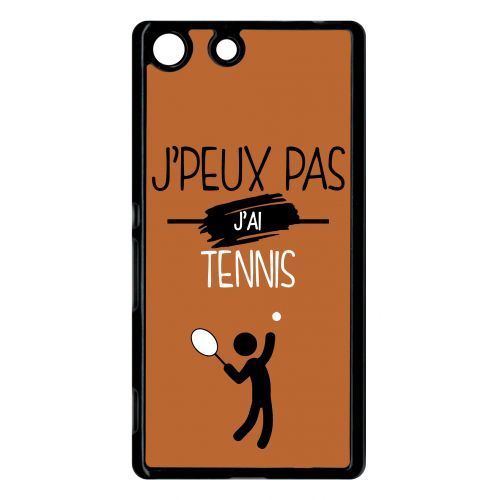 Coque sony xperia m5 j peux pas j ai tennis 8