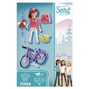 Playmobil Spirit Riding Free 70124 Maricela et bicyclette