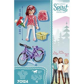 Playmobil Spirit 70124 Maricela et bicyclette