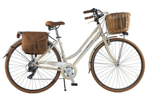  Dolce Vita by Canellini V&eacute;lo de Ville Retro Vintage aluminium dame Beige 50 