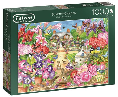 JUMBO  Falcon &eacute;t&eacute; des pi&egrave;ces de puzzle de jardin en 1000 