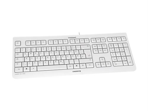 CHERRY KC 1000 - Toetsenbord - Duits - lichtgrijs