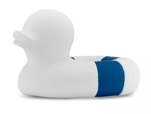 Jouet pour le bain - Flo le canard flottant bleu marine