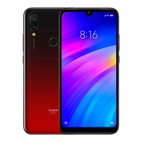  Smartphone Xiaomi Redmi 7 3Go/64Go Dual sim Débloqué - Rouge