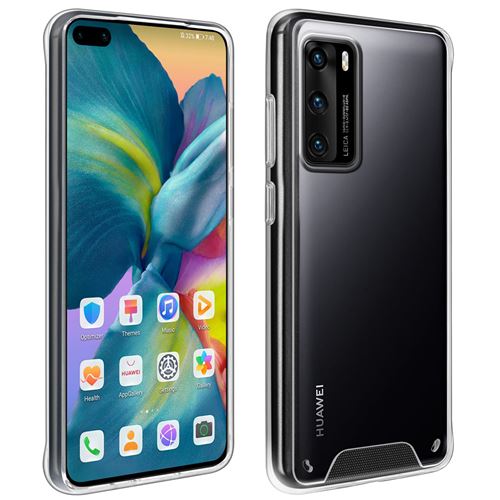 Coque Pour Huawei P40 Antichoc Bumper Collection Cristal Transparent