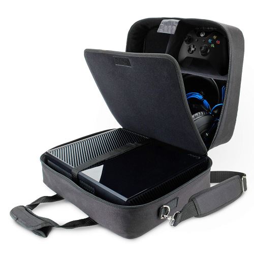 USA GEAR Sacoche de Console de Jeux avec Pour Xbox One, PlayStation 4...