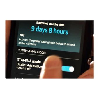 Sony XPERIA L - 3G smartphone - RAM 1 Go / 8 Go - microSD slot - 4.3" - 480 x 854 pixels - rear camera 8 MP - noir