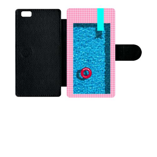 Etui À Rabat Huawei P8 Lite Illusion Piscine T Baignade