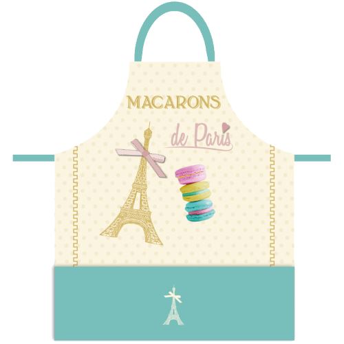 Tablier adulte à nouer - Macarons