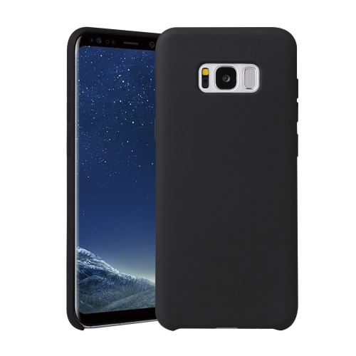 Coque en TPU doux et soyeux noir pour votre Samsung Galaxy S10