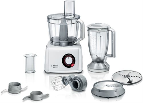 Robot Multifonction 1000w Variateur Vit 3,9l Blender 1,5l Petrin Fouet Bosch - Mc812w501