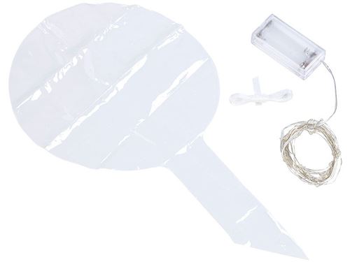 Lot De 15 Ballons LED Transparents 50,8cm Avec Guirlande Lumineuse - Parfaits Pour Fêtes, Mariages Et Noël Ballons Hélium Lumière