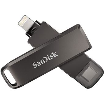 SanDisk iXpand® Luxe Clé USB 64 GB noir SDIX70N-064G-GN6NN Apple Lightning,  USB-C® USB 3.1 (Gen 1) - Clé USB - Achat & prix