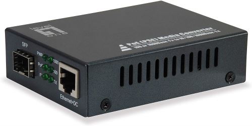 Levelone Gigabit Rj45 Vers Sfp Convertisseur Poe Pse