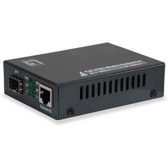 LevelOne Gigabit RJ45 vers SFP Convertisseur PoE PSE - 1