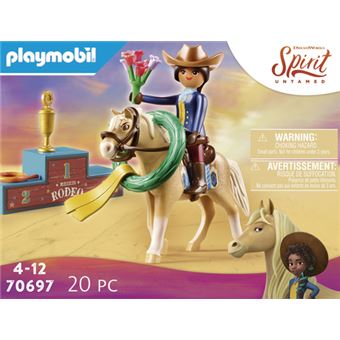 Playmobil Spirit Au galop en toute liberté 70697 Rodeo Apo