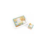 Barquette Janod 6 cubes Pure