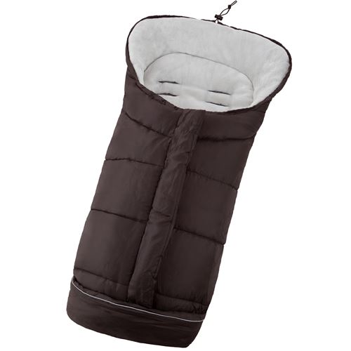 TecTake Chancelière Poussette, Universelle, Bébé 97 cm x 47 cm - marron