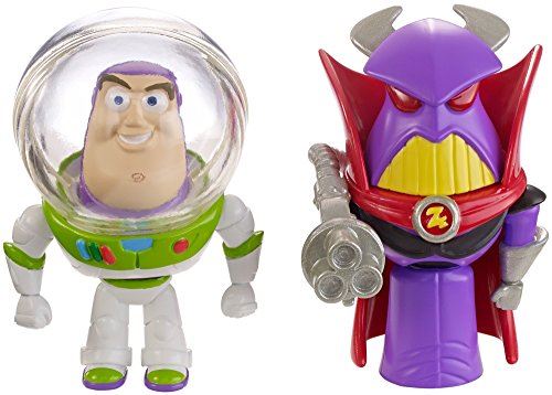 Petite frite Buzz Zurg de Mattel Toy Story, paquet de 2