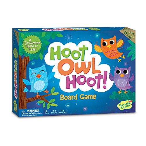 Peaceable Kingdom Hoot Owl Hoot Award Matching Cooperative Matching Game pour les enfants