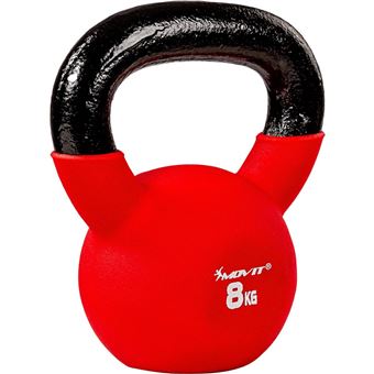 Kettlebell En Fonte Yes4All - Poids 2-20kg - Fond Plat - Poignée Texturée - Pour Fitness