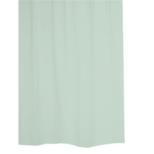 Allibert - Rideau de douche unis LONA - 180 x 200 - Vert - Lona