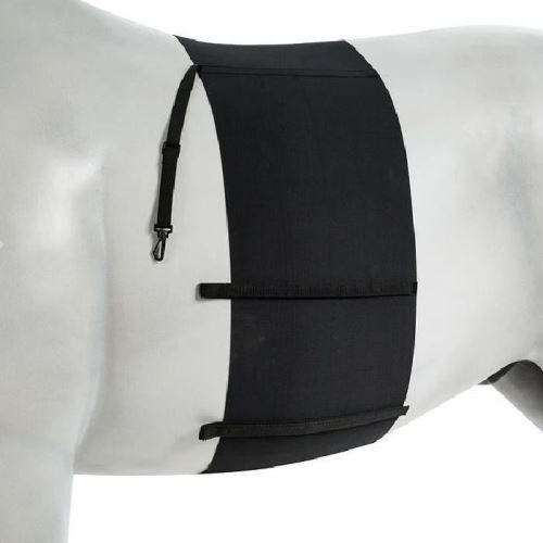 Meilleurs prix pour HORZE Sangle élastique sous-ventriere pour chevaux - Lycra de polyester - Taille Poney - Noir