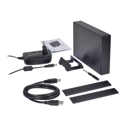 Generique Suza Advance Velocity Disk S8 - Boitier Externe - 3.5" - Sata 3Gb/S - Usb 3.0 - Noir