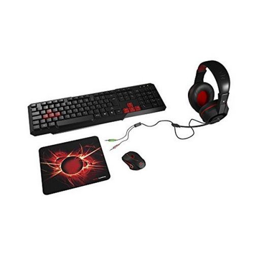 Pack Gaming Tacens MACP1 USB Noir Rouge