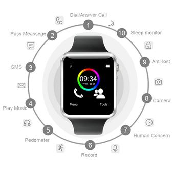 Montre sales connectée a1
