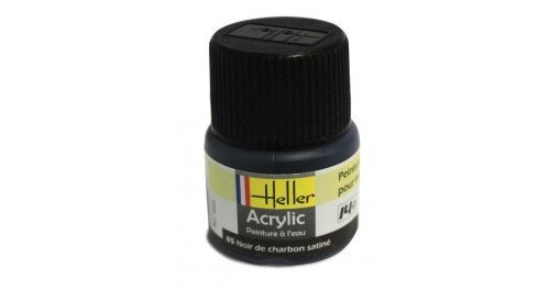 Heller - 9085 - maquette - noir de charbon satine