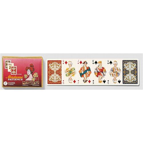 Madame Patience : 2 Jeux de cartes