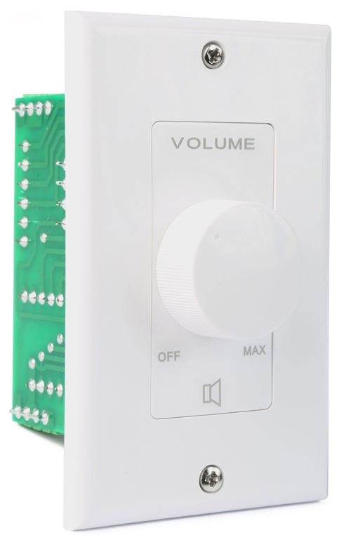 Power Dynamics VOL50 – Contrôle du volume, 100 Volts, 50 Watts - Blanc
