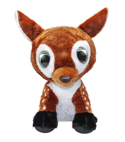 Lumo Stars cerf en peluche Chère petite fille 42 cm marron
