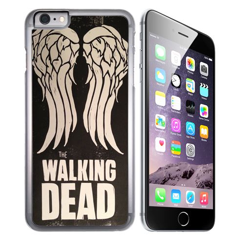 Coque pour iPhone 6 Plus et iPhone 6S Plus walking dead ailes daryl