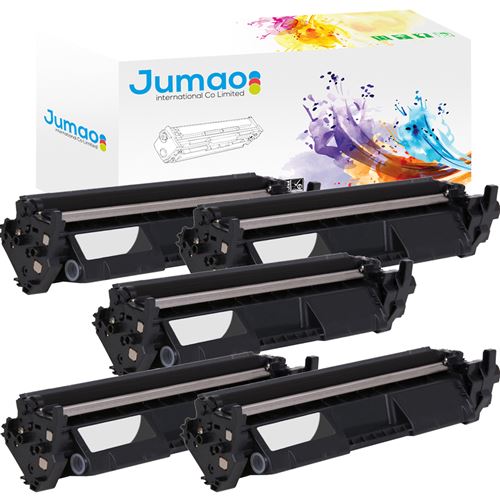 Lot de 5 toners compatible pour CF230A, HP Laserjet Pro MFP m227fdw m227sdn m227fdn, 1600 pages - Jumao -