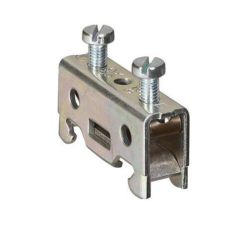 Bloc de jonction conducteur de protection Viking 3 - Pas 15mm - 1 jonction - Bloc nu