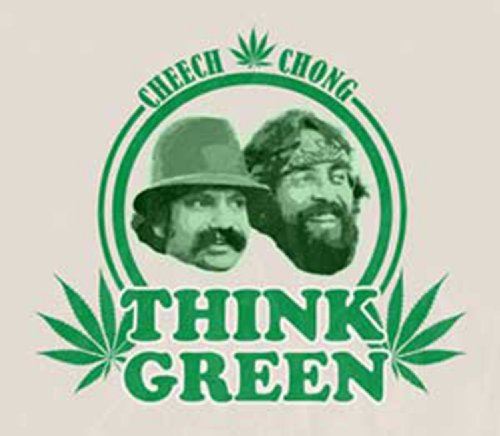 Licences Produits Cheech et Chong Think Green Sticker