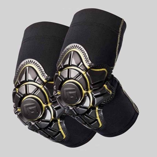 Coudières junior G-Form Pro-X-noir/jaune- L/XL