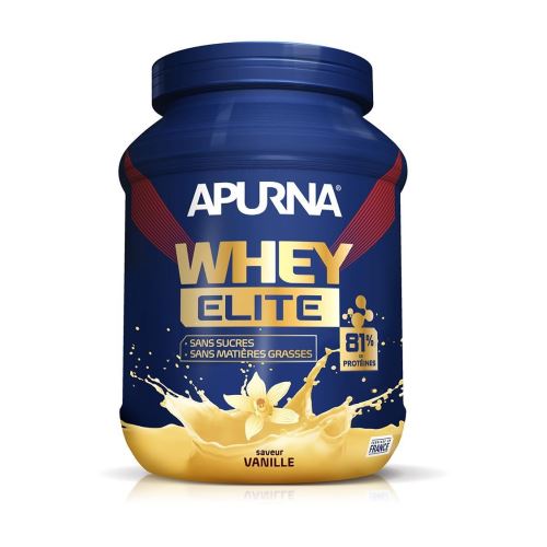 Pot Apurna Whey Elite Vanille isolat - 750g