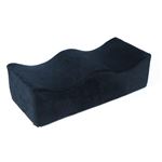 Coussin Ergonomique Bureau En Mousse Mémoire Forme - Soutien Lombaire Et Coccyx | Noir