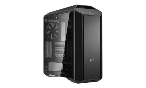 Cooler Master MasterCase MC500P PC Gehäuse 'E-ATX, ATX, mATX, mini-ITX, FreeForm Modular System, Echtglas-Seitenteil' MCM-M500P-KG5N-S00