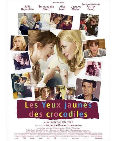 Les Yeux Jaunes Des Crocodiles AFFICHE CINEMA ORIGINALE