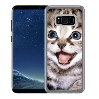 coque chat galaxy s8