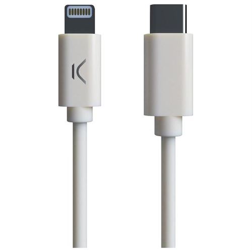 Câble USB-C vers Lightning MFI (1 m) Blanc