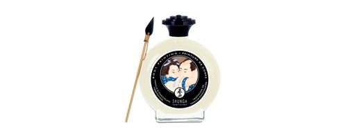 Peinture pour le corps au chocolat blanc Shunga