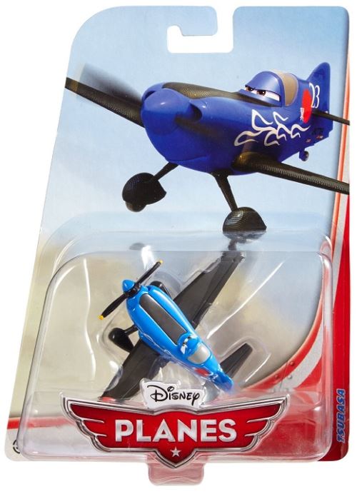Disney planes : avion bleu et noir tsubasa - avion avec hélice - n°bdb88 - cars
